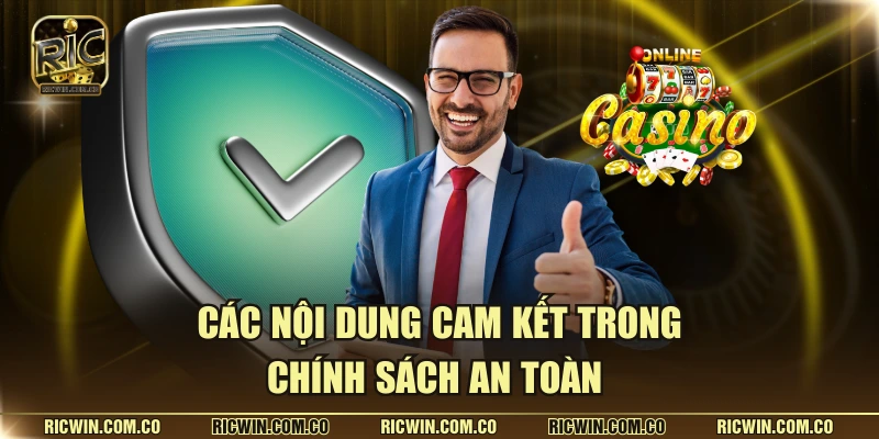Các nội dung cam kết trong chính sách an toàn