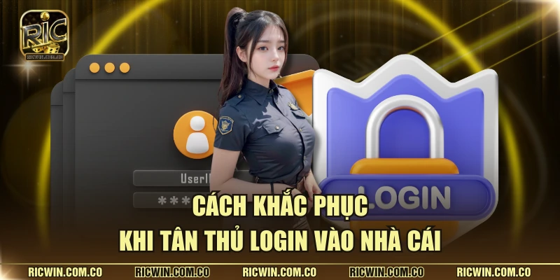 Cách khắc phục khi tân thủ login vào nhà cái