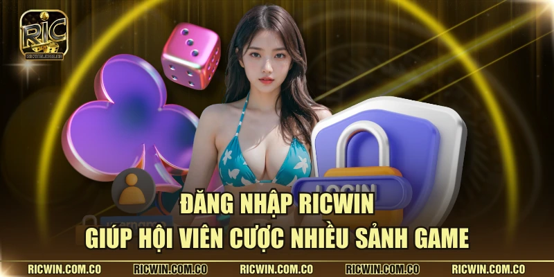 Đăng nhập Ricwin tối ưu cho các thiết bị