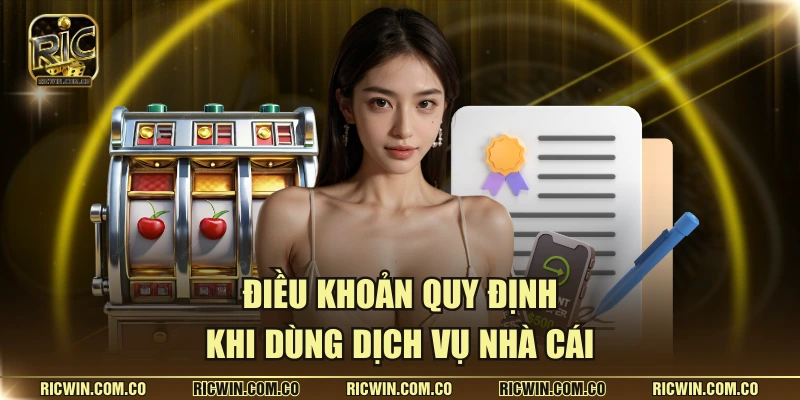 Điều khoản quy định khi dùng dịch vụ nhà cái