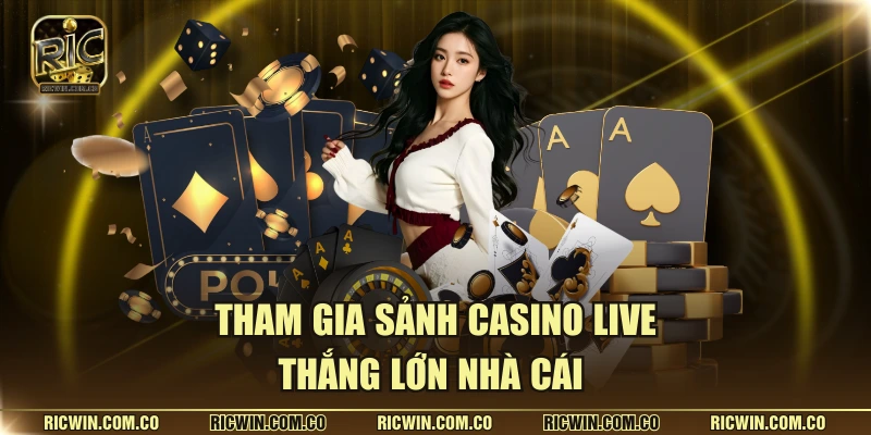 Tham gia sảnh casino live thắng lớn nhà cái